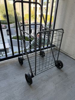 Foldable Grocery Cart For Wheels