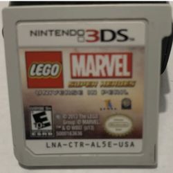 LEGO Marvel Super Heroes Universe in Peril Nintendo 3DS Cartridge only.