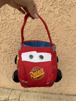 Lightening McQueen Halloween Basket