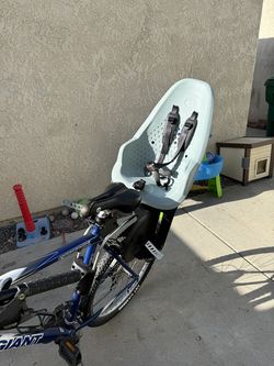 Thule Yepp 2 Maxi Frame Mount Rear Child Bike Seat Alaska Grey