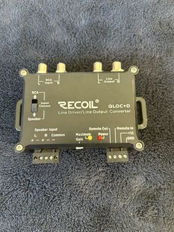 Line in line out converter