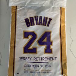 Kobe Bryant Jersey Retirement Giveaway (SEALED) includes Two Jerseys