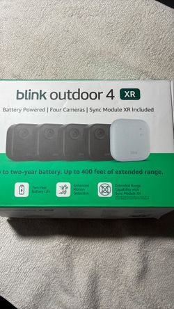 Blink outdoor 4 camera