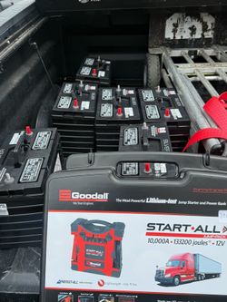 Big rig batteries