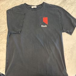 Rhude Graphic T-Shirt – Size L – Vintage Wash