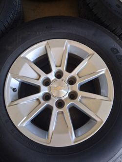 17"Rines y Llantas Chevy Silverado Tahoe
