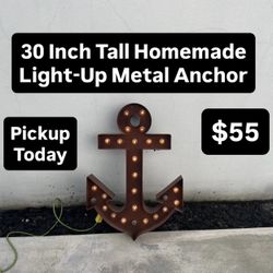 Homemade Light-Up Anchor (1 Available) 