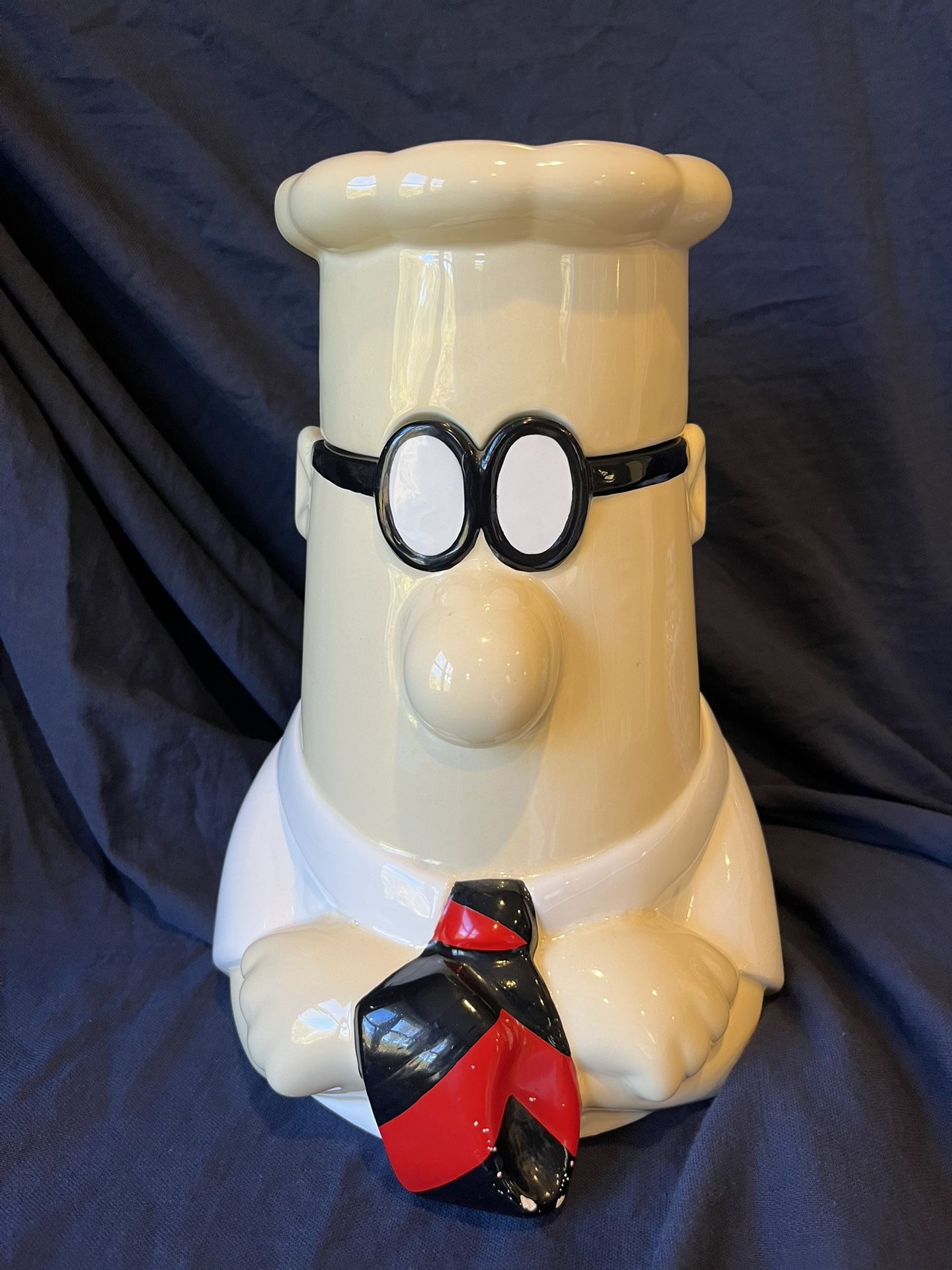 Vintage Dilbert Treasure Craft Cookie Jar