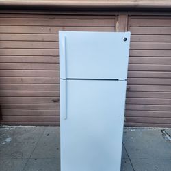 🔥3MONTHS WARRANTY 28X29X67 GE FRIDGE 17CUFT WHITE REFRIGERADOR