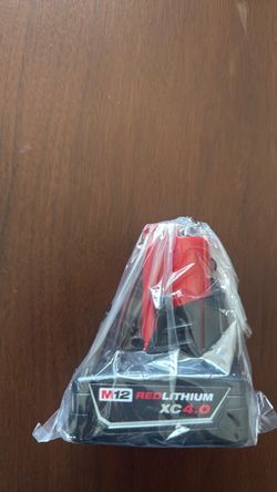 Milwaukee M12 RedLithium XC4.0 Battery
