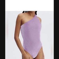 NWT WOMENS XL BODYSUIT VELOUR FABLETICS 
