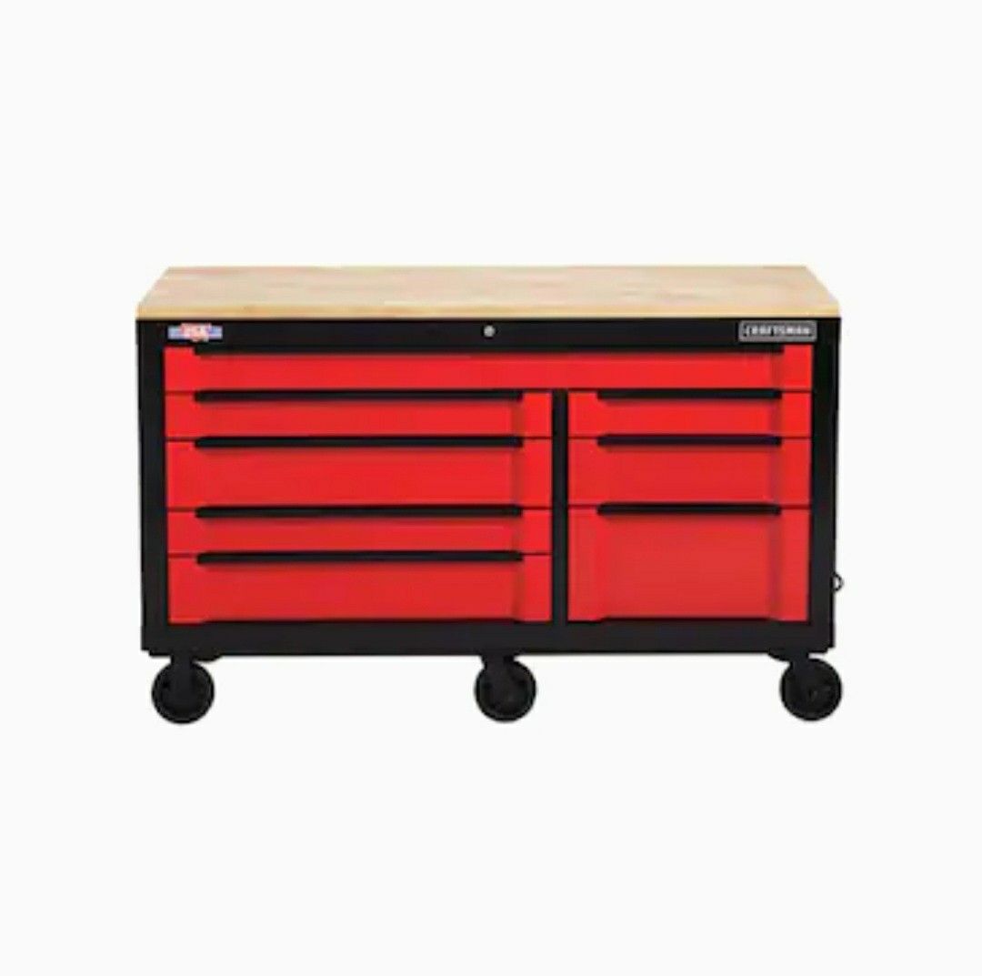 Brand new craftsman toolbox with top