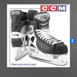 hockey Skates, Size 5, CCM Tacks, GR888 Condition, Photos Show It All, $49