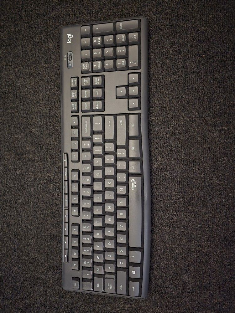 LOGI- Wireless Keyboard- Soft Touch Keys***LOCAL PICK-UP OR CAN SHIP