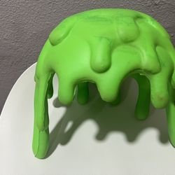 3D Nickelodeon Slime Hat Helmet Slime head Foam Neon Green