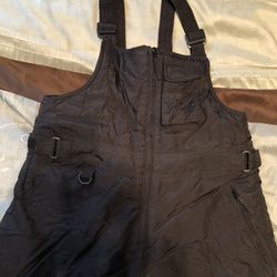 Children Snow pants -Overalls black Size 14/16