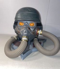 PS3 Killzone Helghast 2010 Gas Mask Helmet Bust Storage Decor Display - No Game