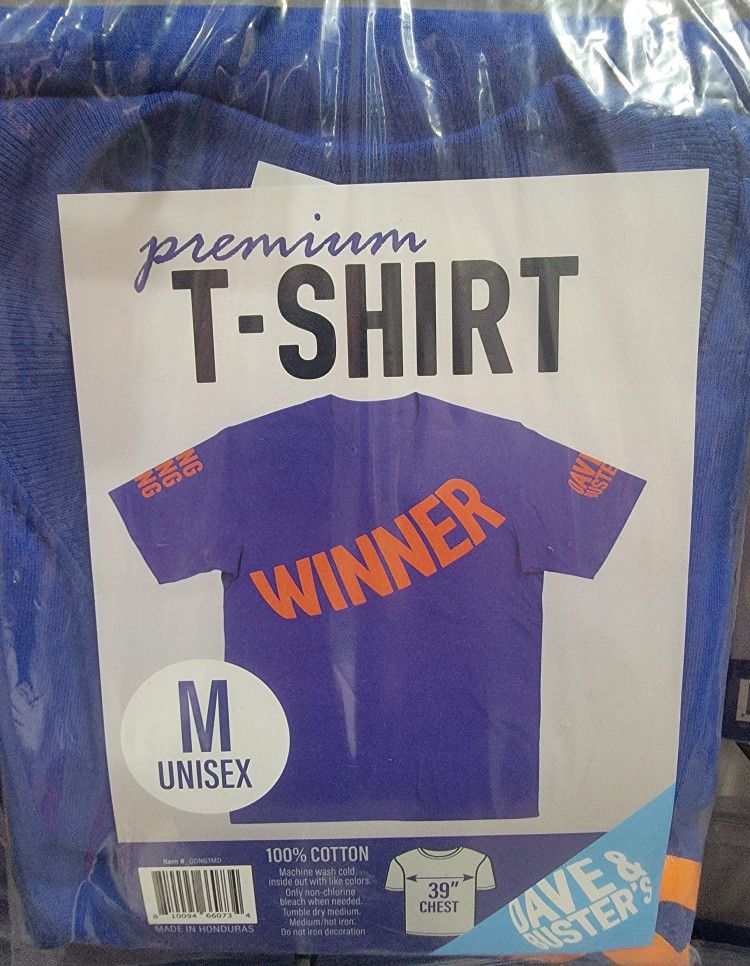 Dave And Busters Winner T-Shirt Medium