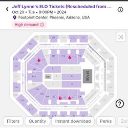 ELO Concert Tickets (5)