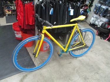 Used Retrospec 1 Speed Fixie Bike (Read Description)