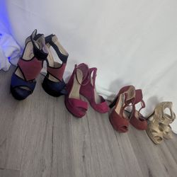 Heels And Wedges! [Size 8.5]
