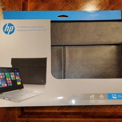 HP 13.3 in. Premium Leather Sleeve