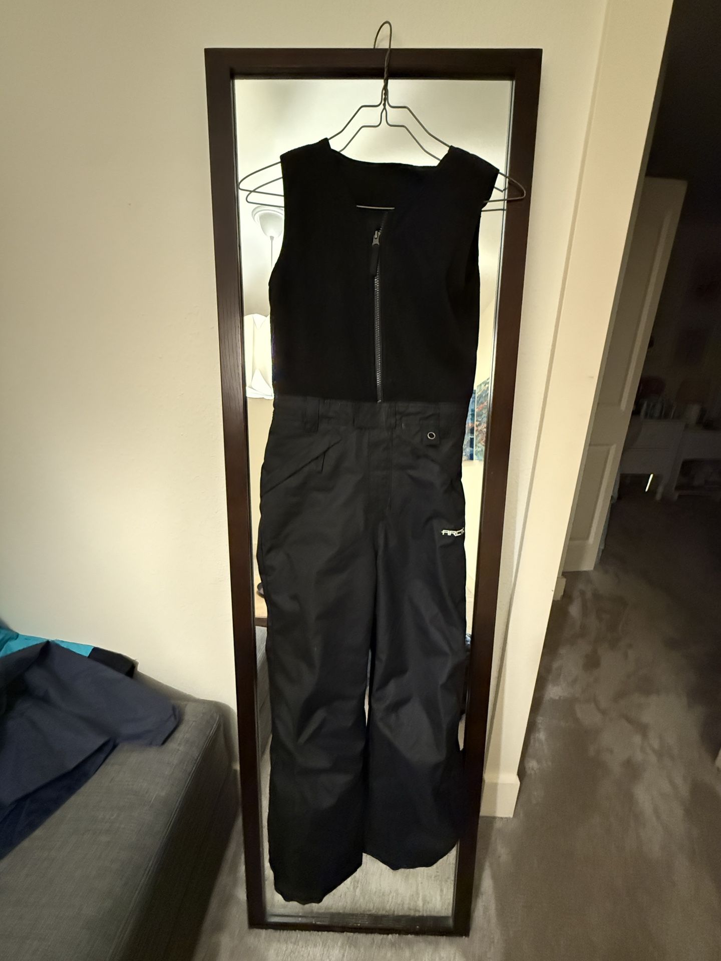 Arctix Kids Fleece Top Bib Overalls Size M