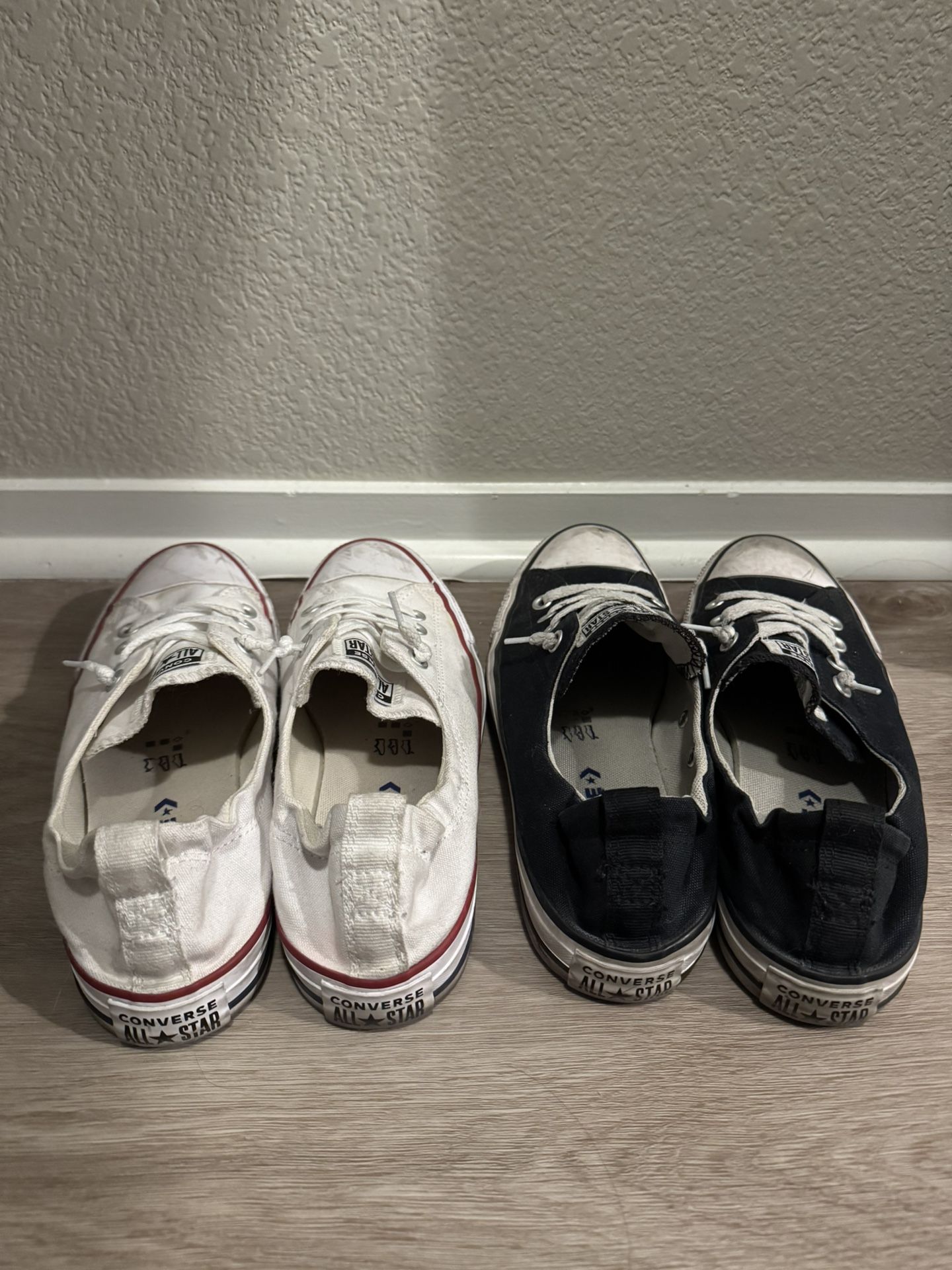 2 Pairs Of Converse