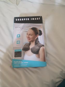 New Sharper Image Head &Neck Aromatherapy Wrap