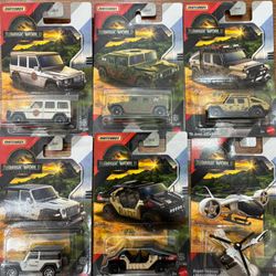 Matchbox Jurassic World Rebirth Set (6)