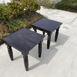 Pair of World Market End Tables – Excellent Condition   