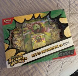 Ascended Heroes Mega Meganium ex Box