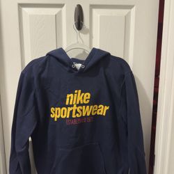 Nike Sweatshirt, Navy Blue, Size Small 