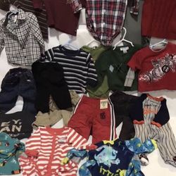 Awesome Lot X 20 Baby Boys Toddler 6M-12M Clothes 