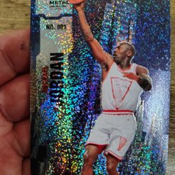 Michael Jordan Metal Numbered Foil Card