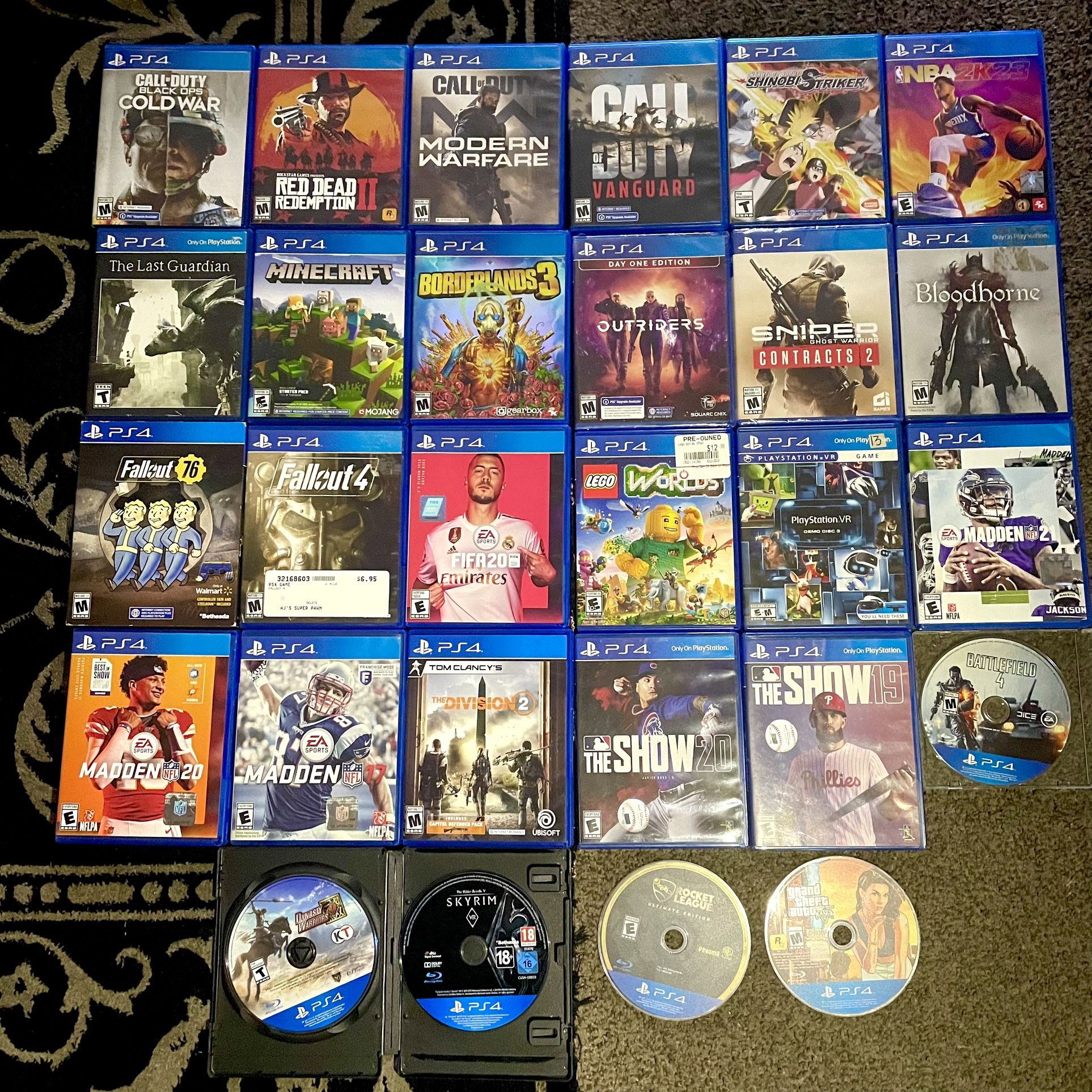 Old PS4 Games For Sale for Sale in Corona, CA - OfferUp