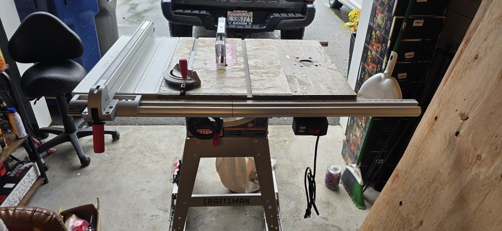 Craftsman 10in Table Saw (Newly Built)
