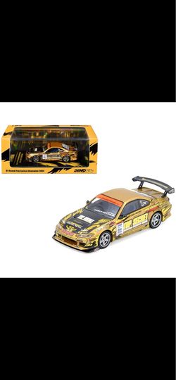 Inno64 1:64 Nissan Silvia S15 Gold D1 Grand Prix Series Champion 2004 Top Secret