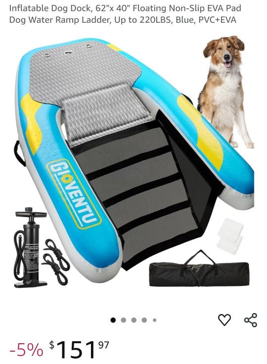 Inflatable Dog Deck
