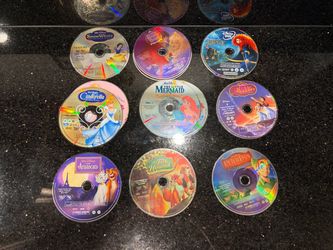 9 Walt Disney and Pixar Classic Movie DVD Collection Discs Only