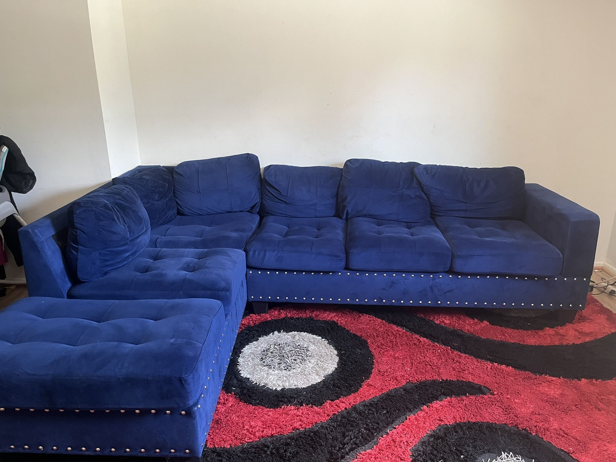 Blue Couch Full Set