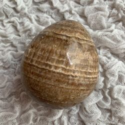 Aragonite Polished Egg from Morocco