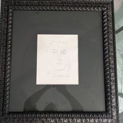 Picasso "Poor Roby" Etching 
