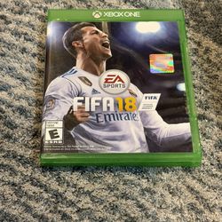 Xbox One FIFA 18 Soccer Game