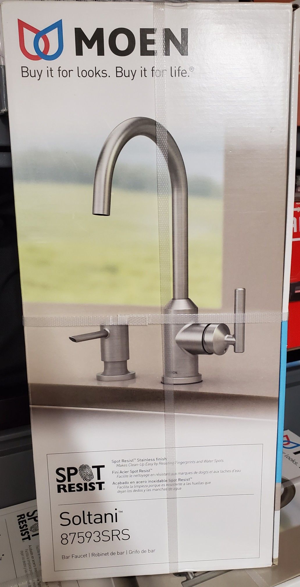 Brand new kitchen faucet