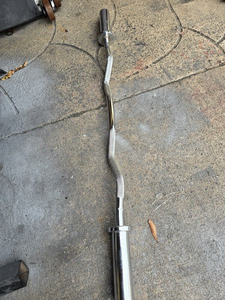 Weight Olympic Curl Bar