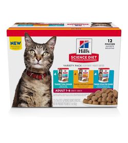 hills science diet wet cat food 12 pack