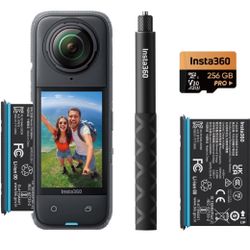 BRAND NEW Insta360 X4 - 8K 360° Action Camera Adventure Bundle