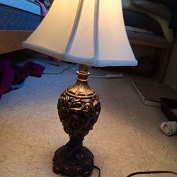 Wooden vintage Lamp