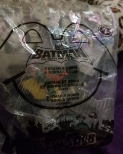Batman,Robin &Gorilla Grodd